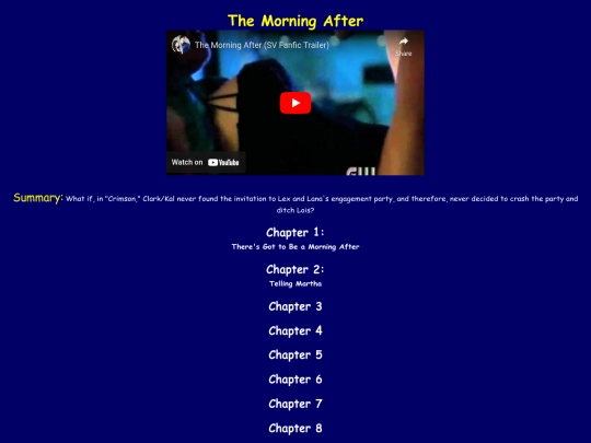 fanfic/MorningAfter screenshot