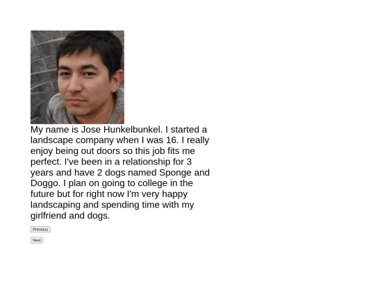 Proj/Staff/Jose screenshot