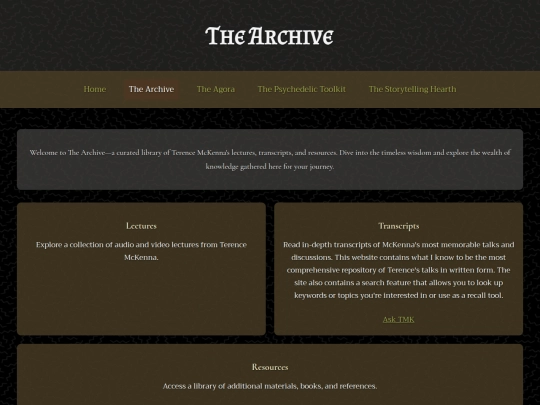 archive screenshot