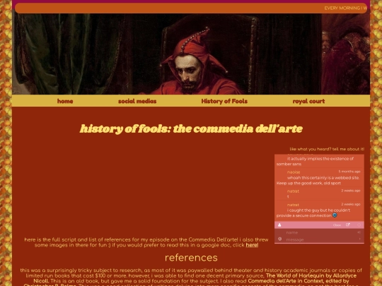 commedia screenshot