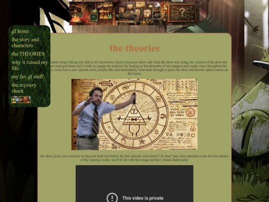 gravity falls/gftheories screenshot