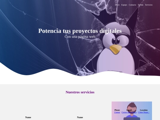 equipo screenshot