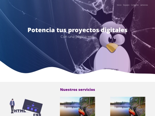 servicios screenshot