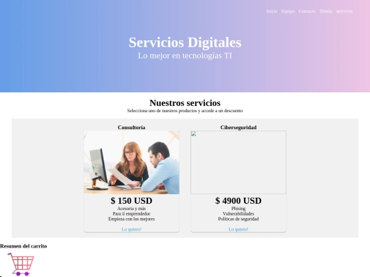 shop-services screenshot