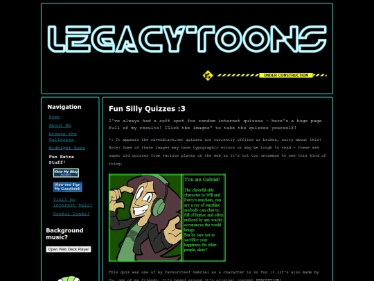 galleries/quiz-results screenshot