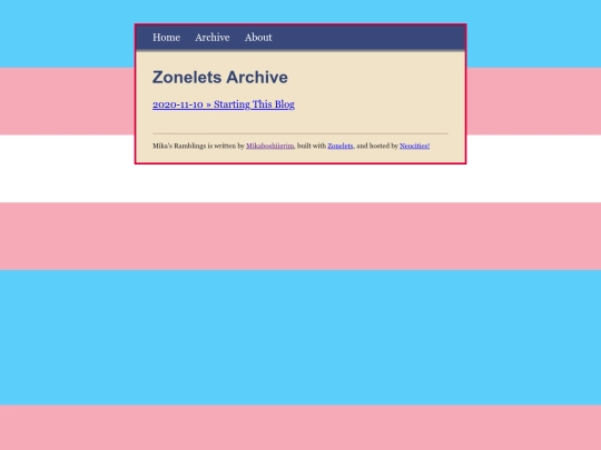 archive screenshot