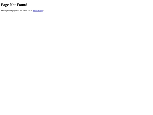 not_found screenshot