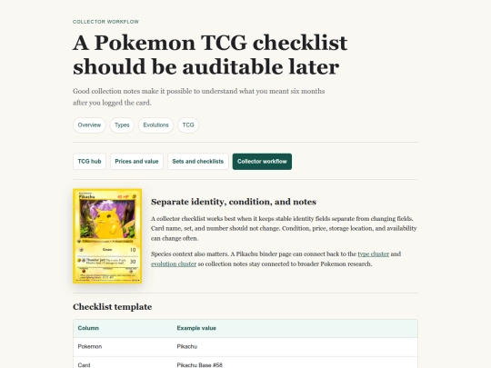 tcg-checklist screenshot