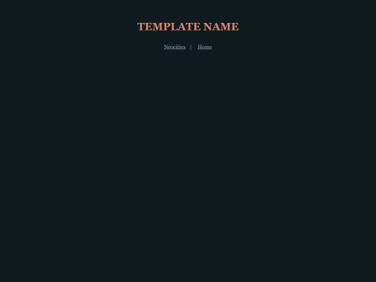 template screenshot