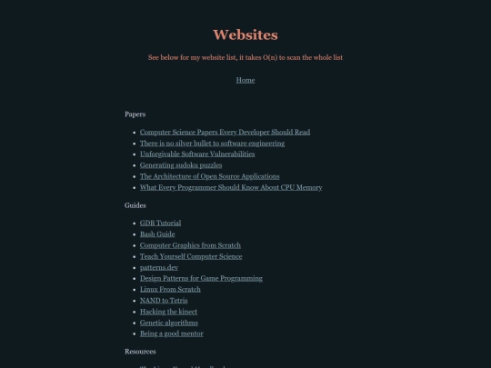 websites screenshot
