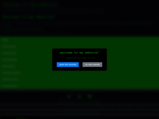 old website/old screenshot