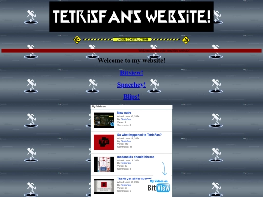 welcome_to_my_website screenshot