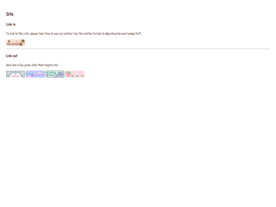 candy/site screenshot