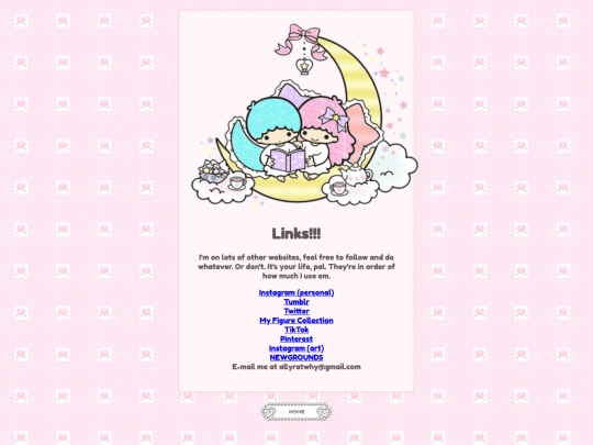 links screenshot