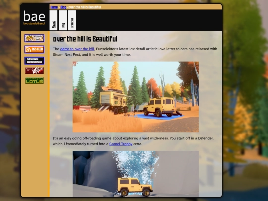 blog/overthehill screenshot