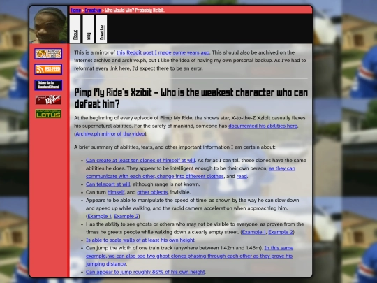 creative/xzibit screenshot