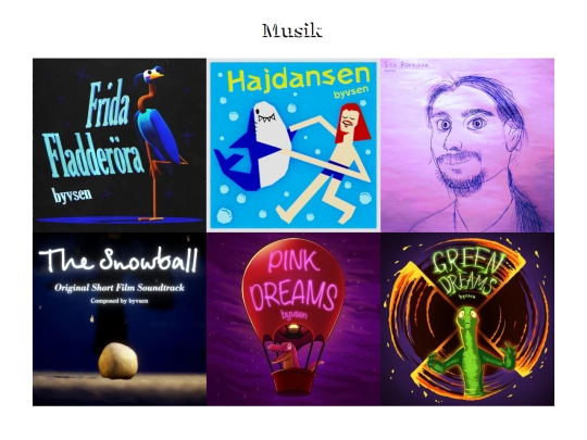 skapelser/musik screenshot