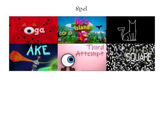 skapelser/spel screenshot