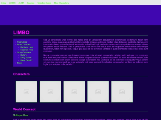 worldtemplate screenshot