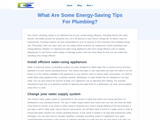 what-are-some-energy-saving-tips-for-plumbing screenshot