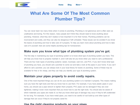 what-are-some-of-the-most-common-plumber-tips screenshot
