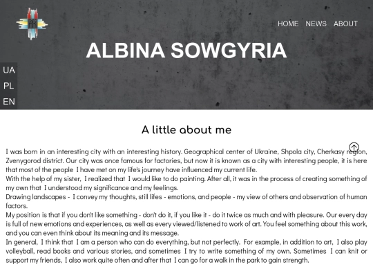 aboutPerson/AlbinaSowgyria_en screenshot