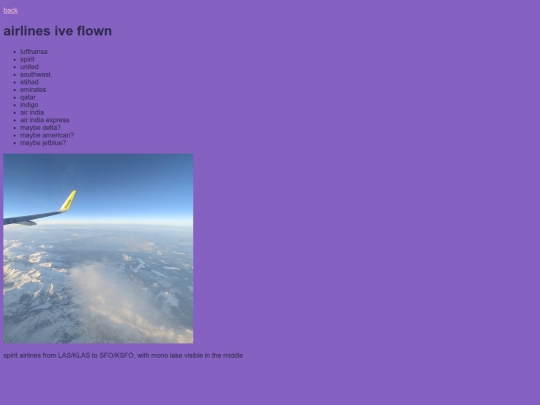 airlines screenshot
