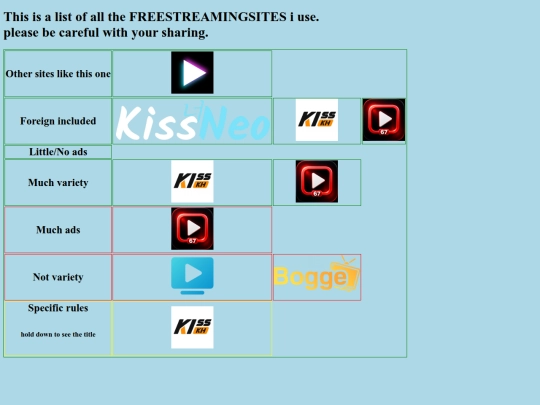 streamingsites screenshot