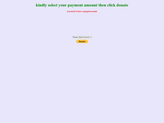Tokens/paypal screenshot