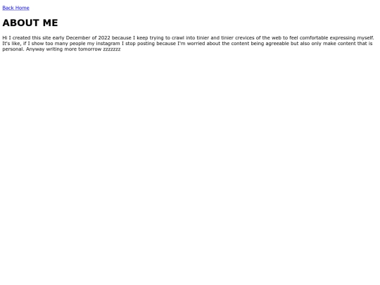 html/about_me screenshot