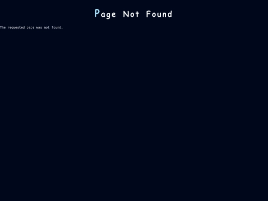 not_found screenshot