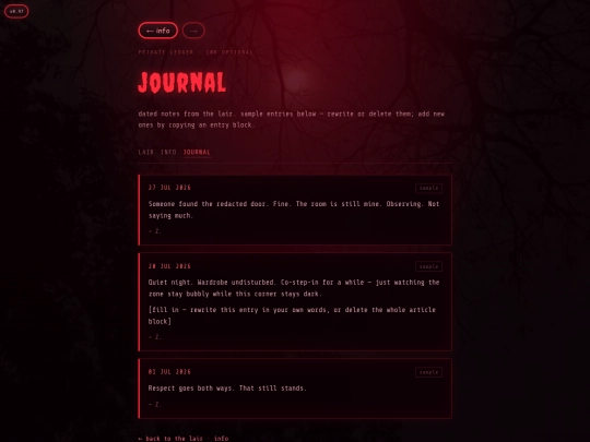 neo-pull/zephyrs-journal screenshot