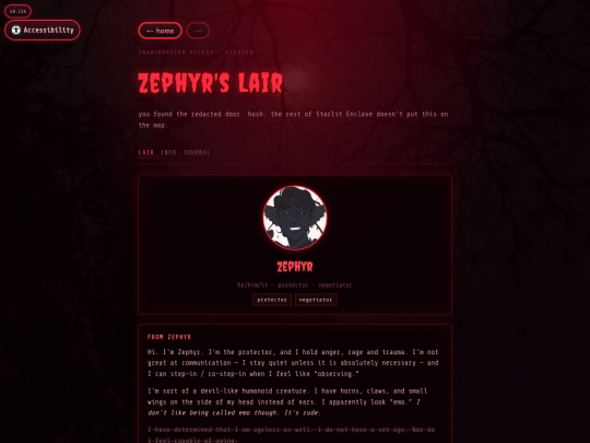 zephyrs-lair screenshot