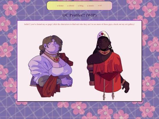 originalcharacters screenshot