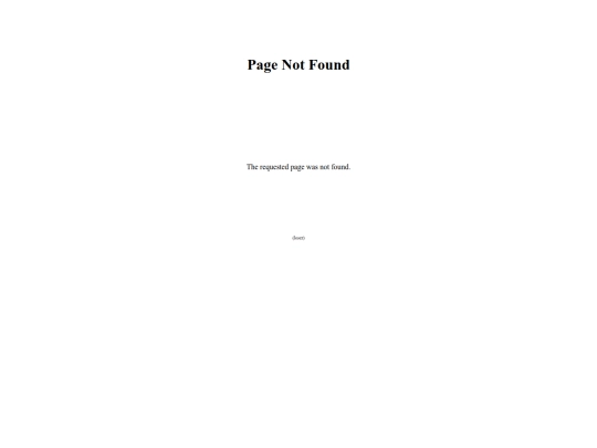 not_found screenshot