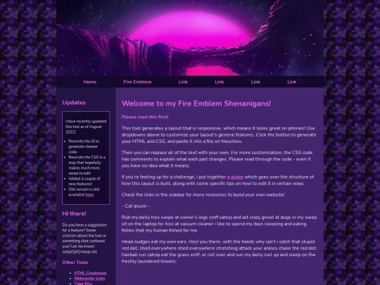 Pages/fe_mainpage screenshot