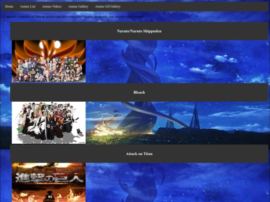 AnimeList screenshot