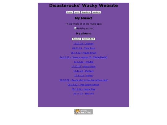 music screenshot