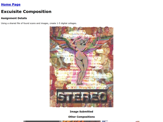 ExcuisiteComposition screenshot