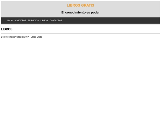 libros screenshot