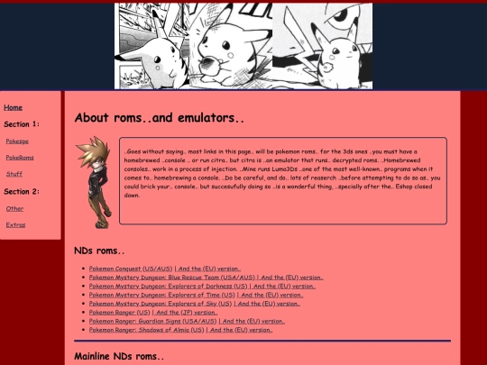 PokeRoms screenshot