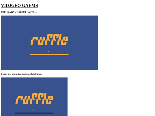 games screenshot
