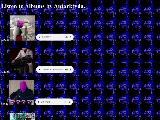 albums screenshot
