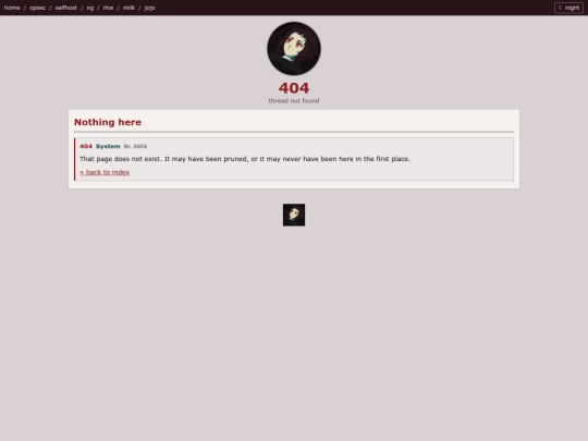 not_found screenshot