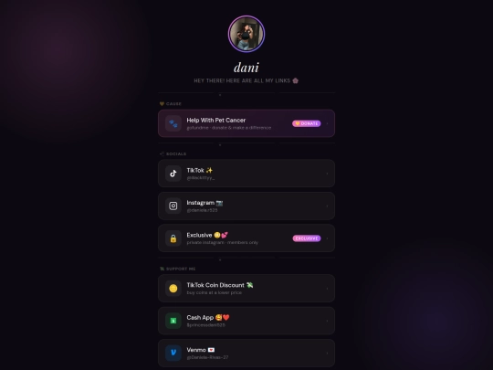 Links/dani screenshot