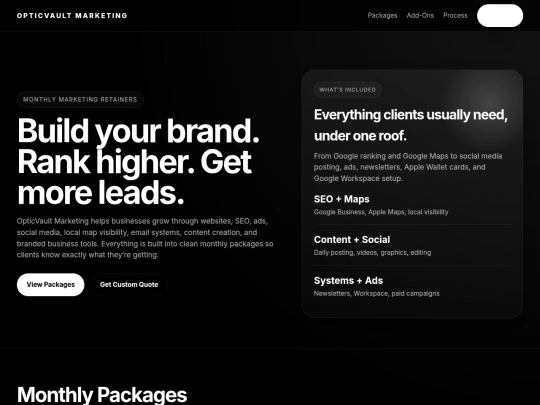 Optic-Vault-Marketing screenshot