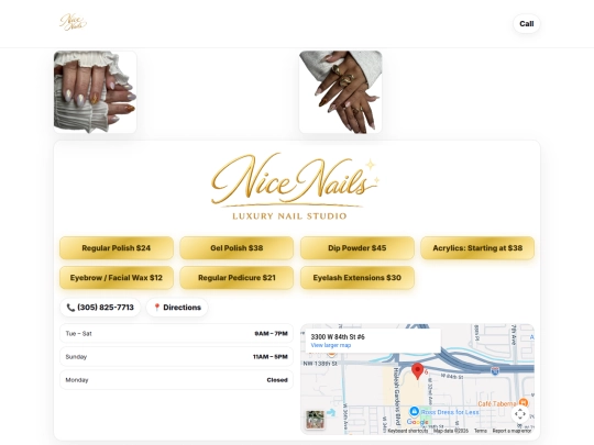 nicenails screenshot