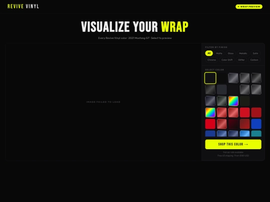 revive/test screenshot