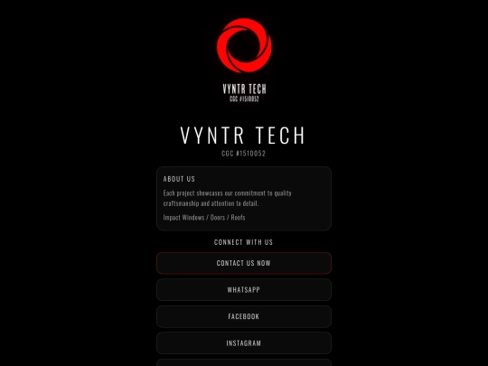 vyntrtech/vyntr screenshot