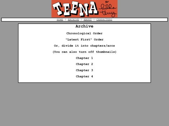 archive screenshot